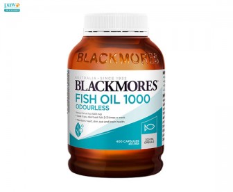 Blackmores 澳佳宝 无腥味深海鱼油软胶囊1000mg 400粒